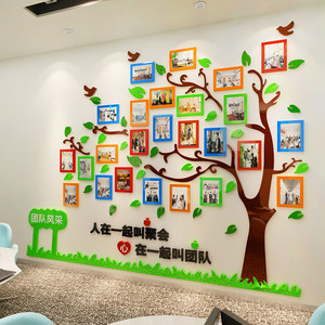 立體相框，靈動風(fēng)采——3D亞克力墻貼點(diǎn)亮企業(yè)文化新空間